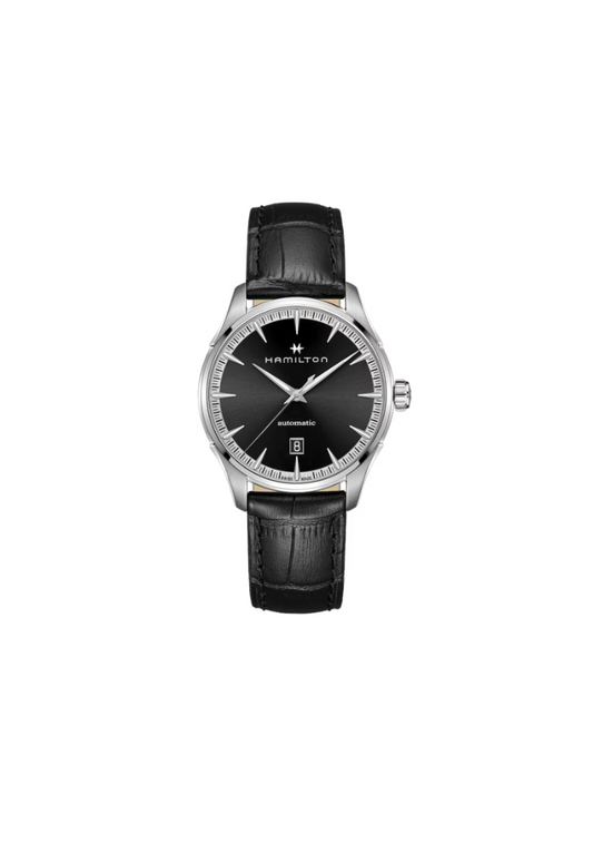 Hamilton Jazzmaster Automatic Nero 40mm – cinturino in pelle nero