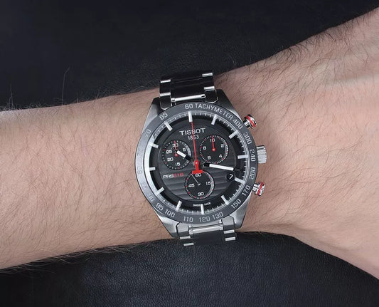 Tissot PRS 516 Chronograph Quarzo Swiss Made Nero 42 mm – T100.417.11.051.01