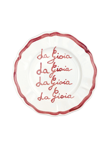 "La Gioia" Fil Rouge Plate