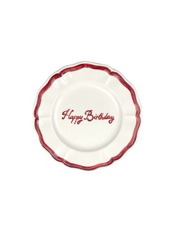 Fil Rouge “Happy Birthday”  Plate