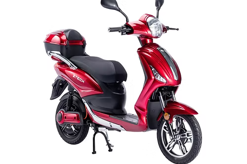 Z-Tech E-Bike Scooter – ZT-09TC with Top Case and Windshield, Keyless