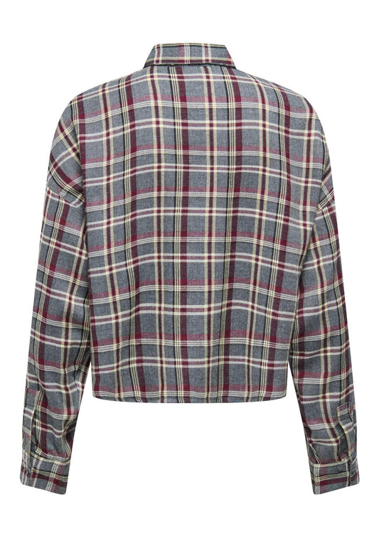 Camicia Donna Only Riley Grigia 15351443 Gargoyle W. TAWNY ONLY 