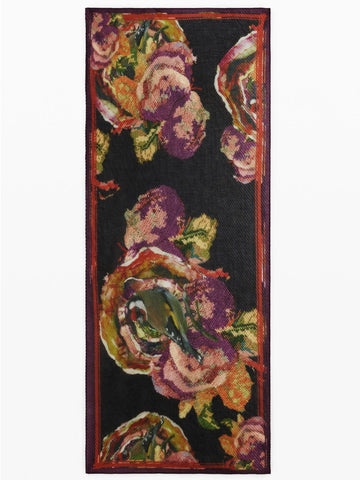 Foulard disegnato da Mr. Christian Lacroix Donna Rosso