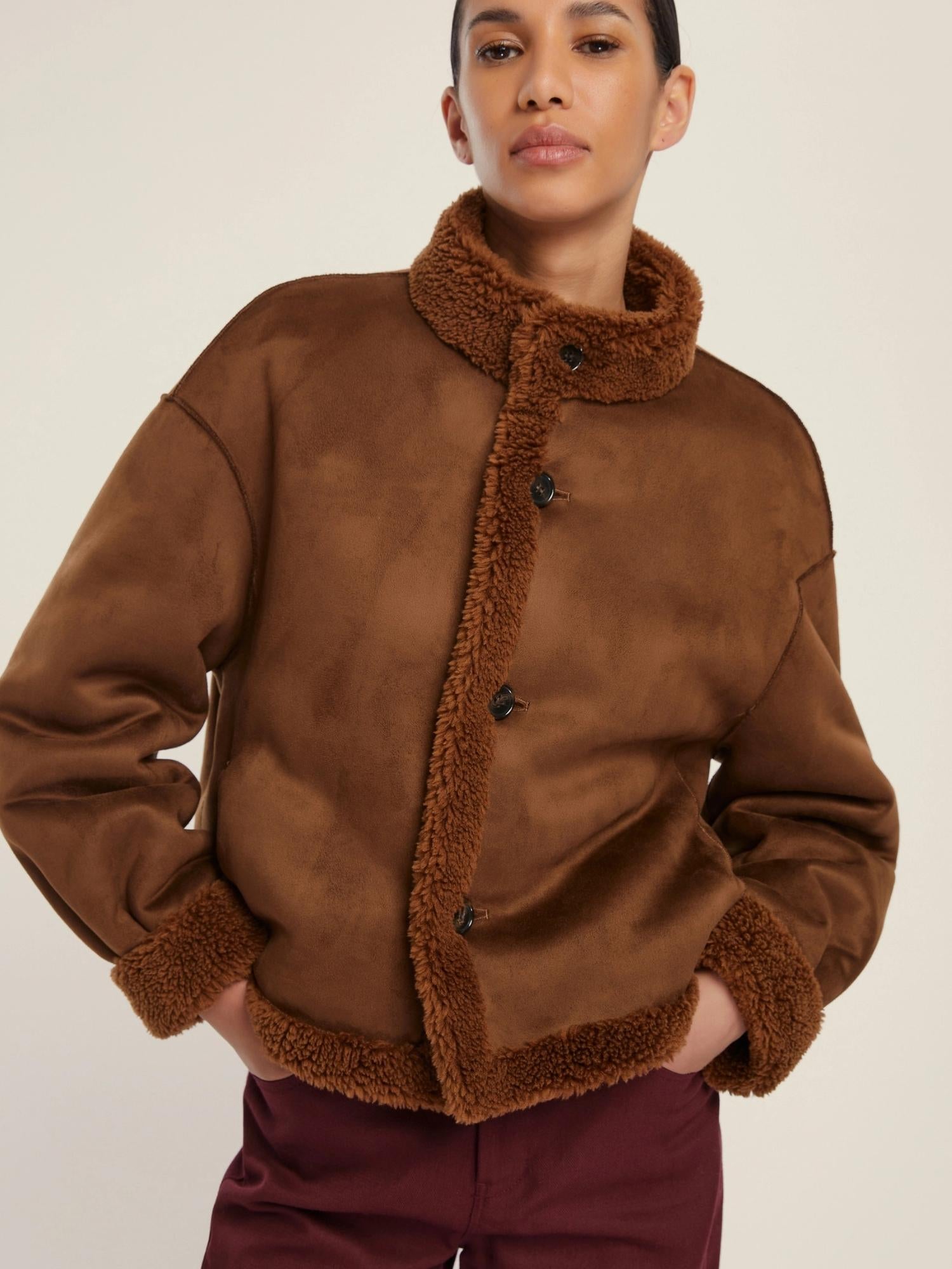 Emme Marella Bomber reversibile Vicenza Cognac - Santangelo