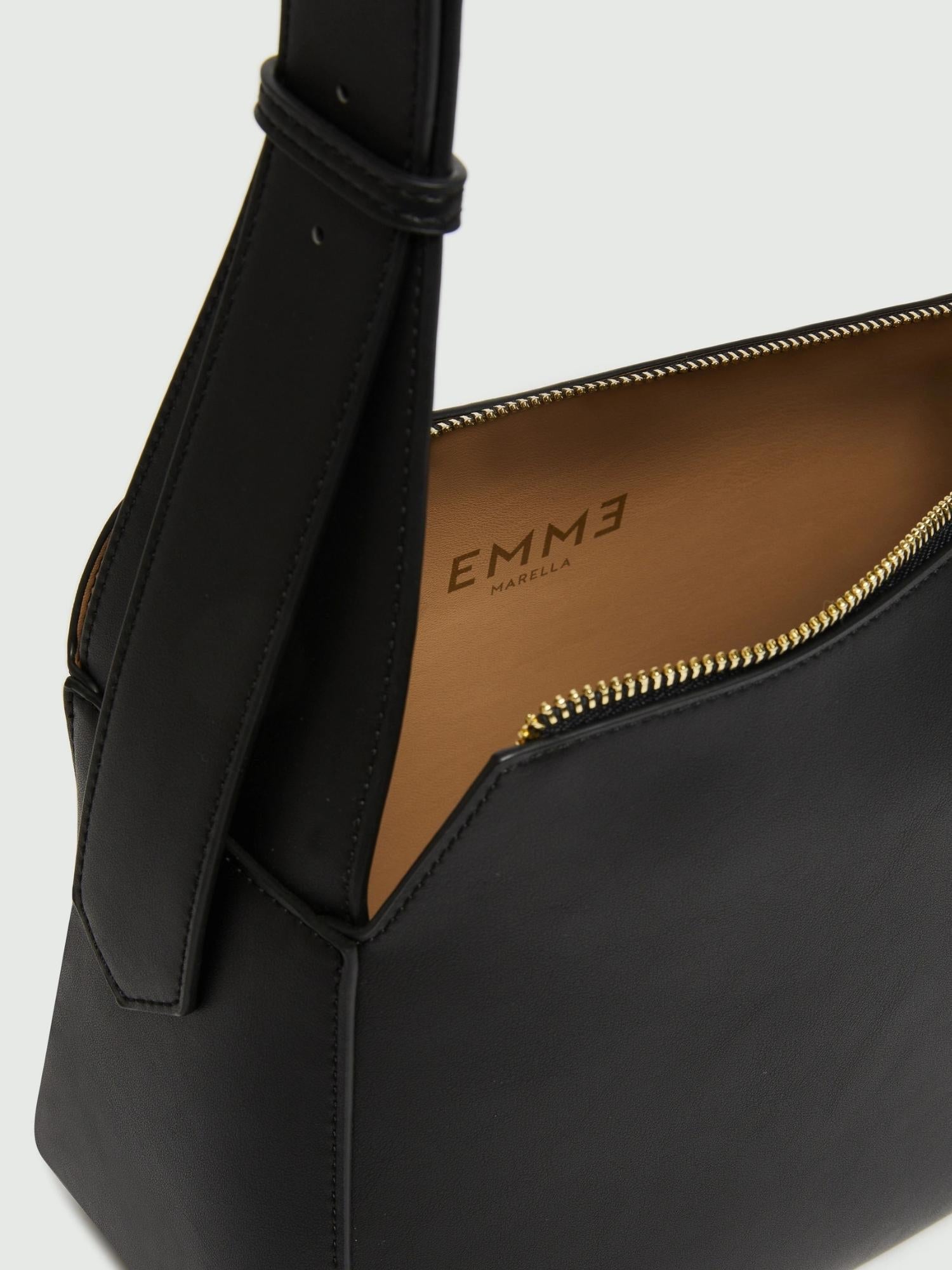 Emme Marella Borsa a spalla Alato Donna Nero - Santangelo