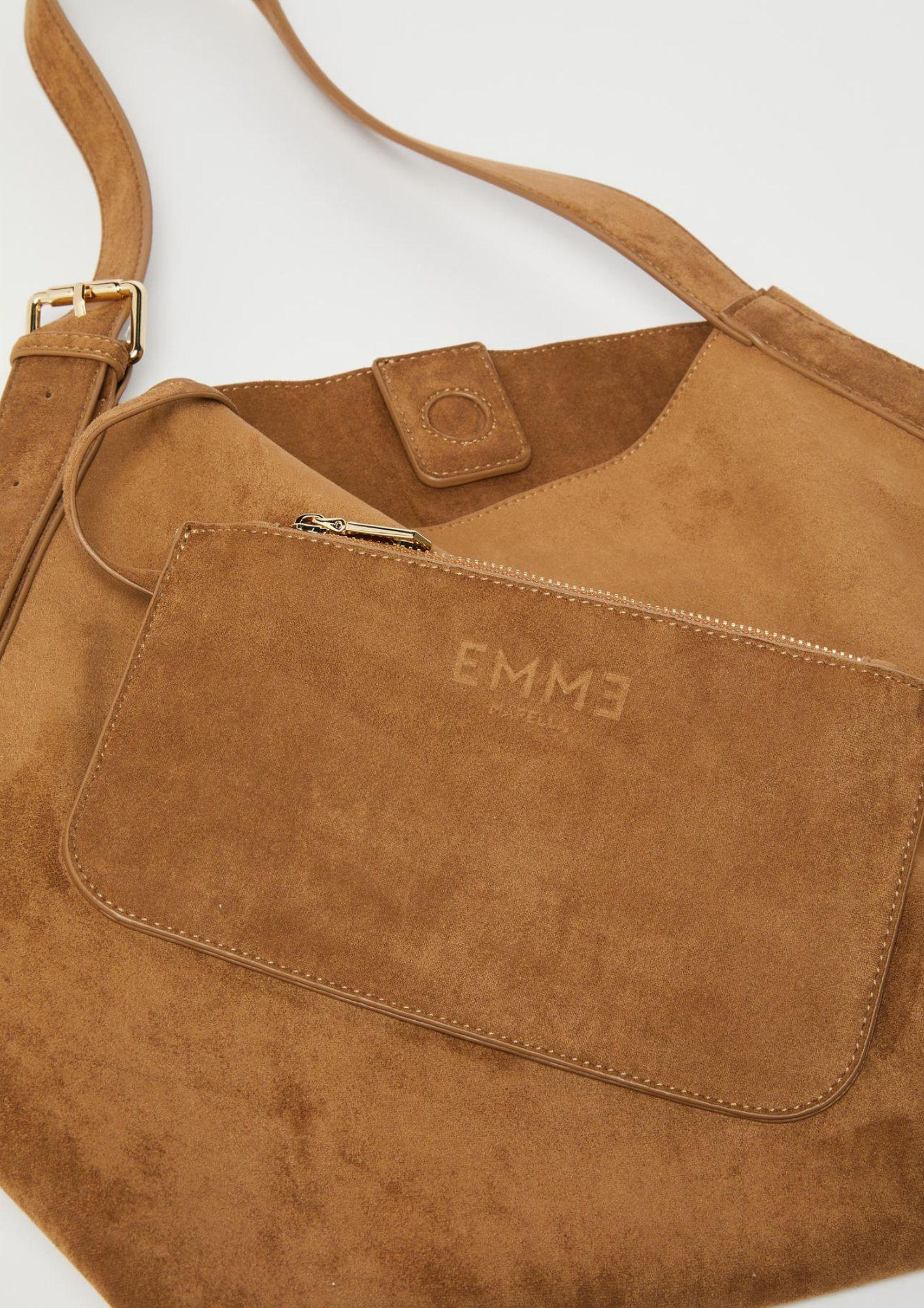 Emme Marella Maxi hobo bag Adelio Donna Cammello - Santangelo