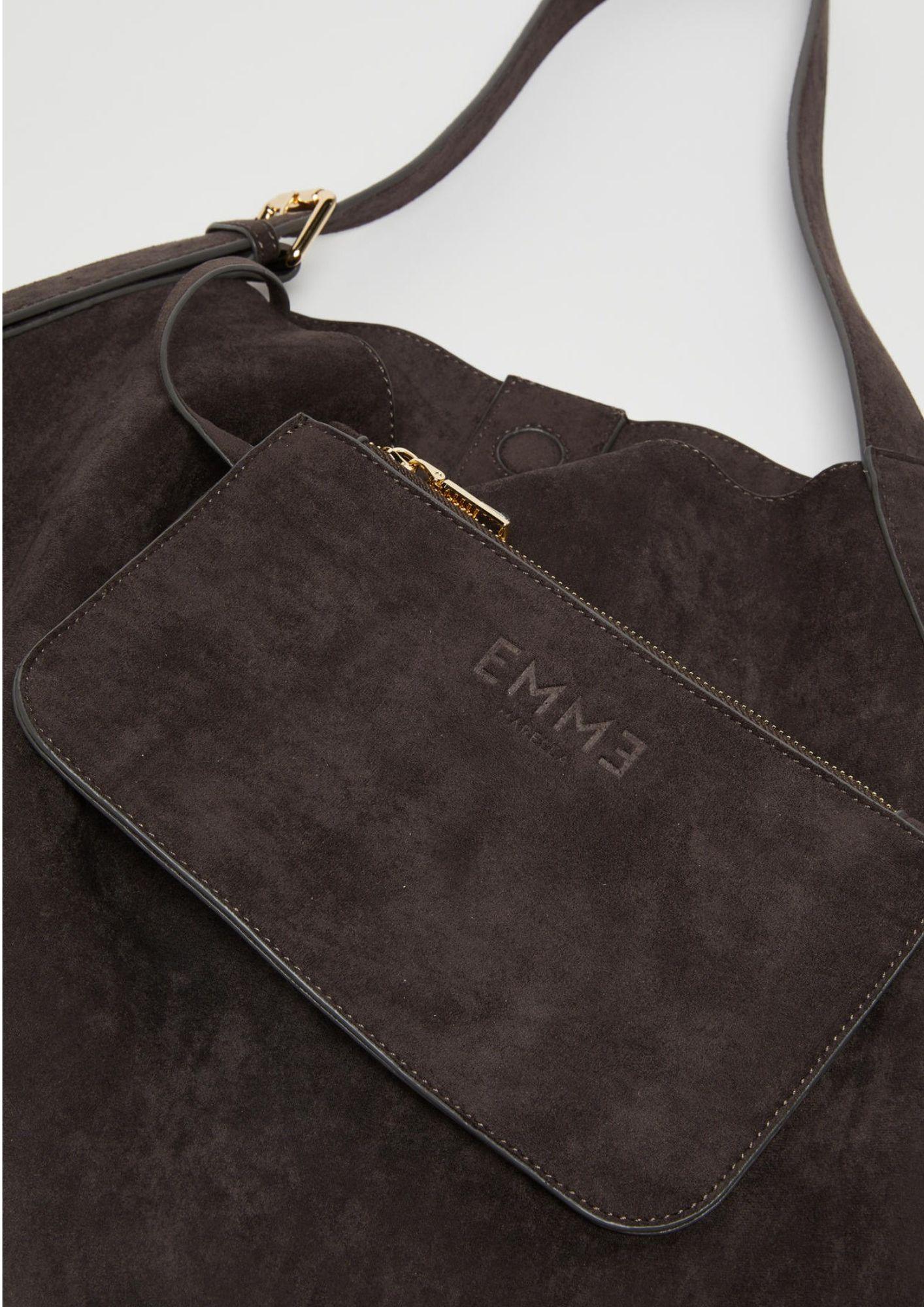 Emme Marella Maxi hobo bag Adelio Donna Testa moro - Santangelo