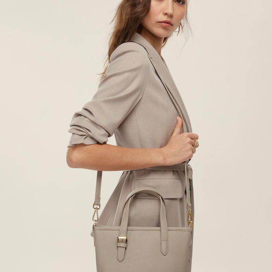 Emme Marella Mini shopper Miniemma Donna Grigio chiaro - Santangelo