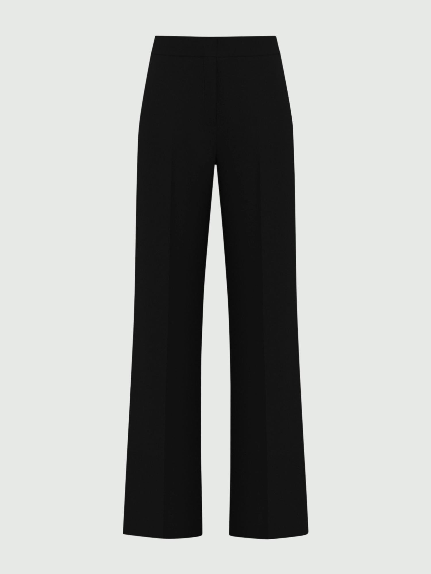 Emme Marella Pantalone in jersey punto Milano Palace Donna Nero - Santangelo
