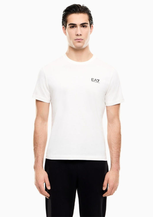 EA7 Emporio Armani - T-Shirt Uomo Bianco Panna