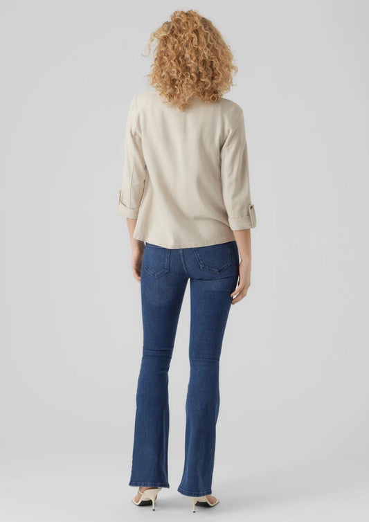 Vero Moda Women's Jesmilo Beige Jacket