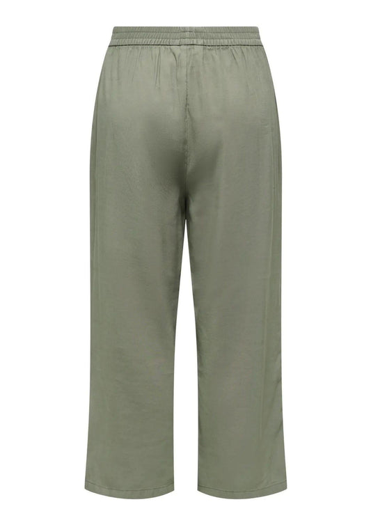 Only - Women's Aris Olive Green Trousers