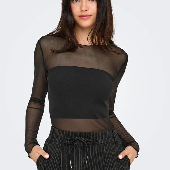 Jacqueline De Yong Top Donna Elsa Nero 15356004 Black JACQUELINE DE YONG 