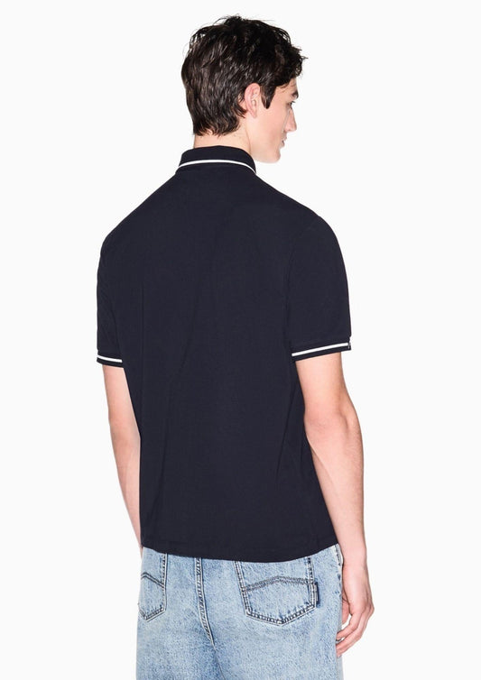 Armani Exchange - Men's Navy Polo Shirt