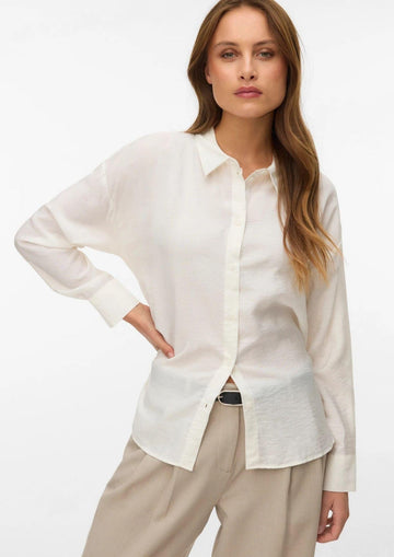 Vero Moda - Camicia Donna Kaja Bianca