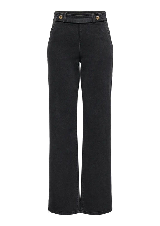 Jeans Donna Geggo Grigio Scuro Denim