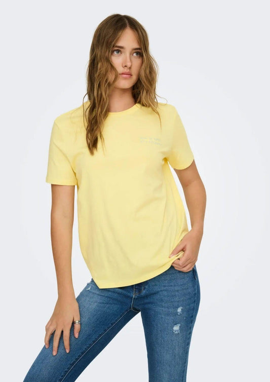 Only Women's T-Shirt Mira Yellow
