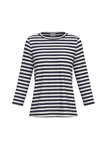 Emme Marella - Maglia Donna cosetta Bianca e Blu
