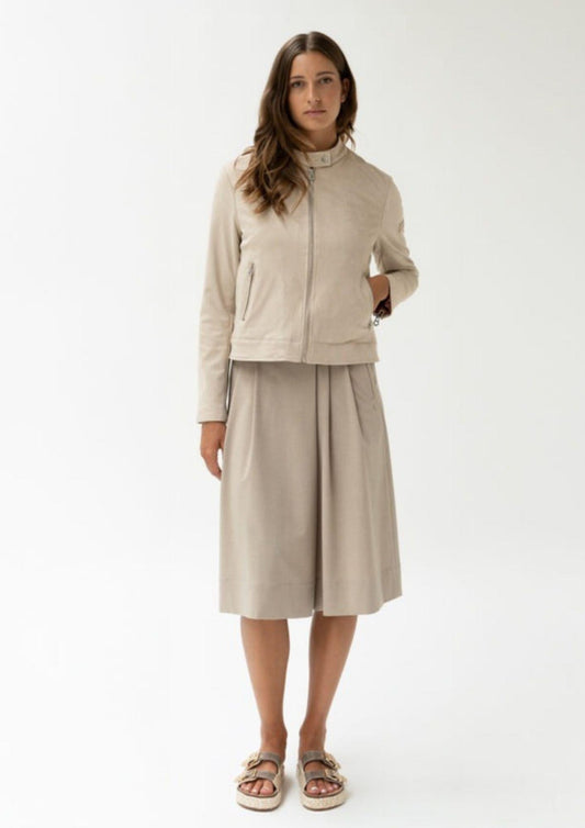 Rihunik Giubbino Donna Delice Beige