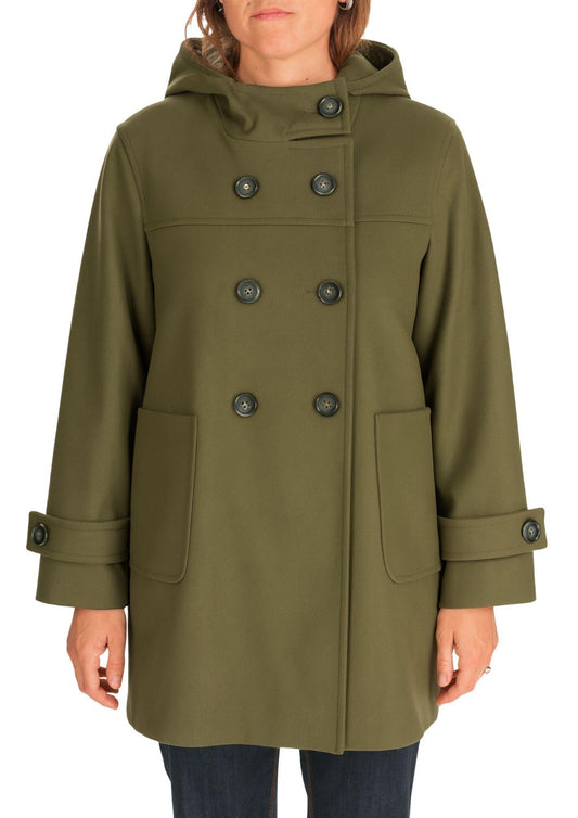 Giubbino Donna Verde Militare