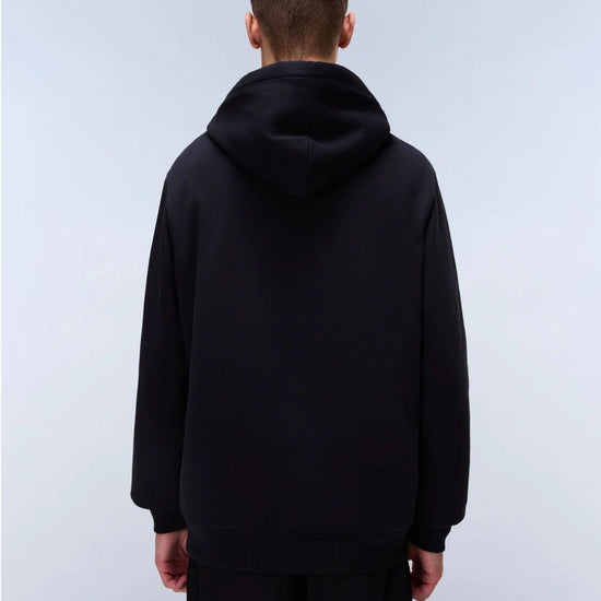 Napapijri Felpa con Cappuccio Box Logo Uomo Nero NP0A4I19 041 NAPAPIJRI 