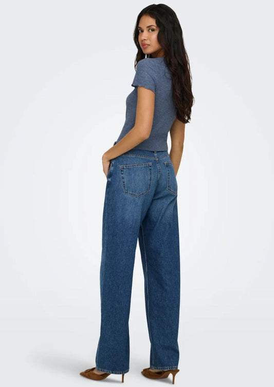 Only - Women's Emma Vintage Indigo T-shirt