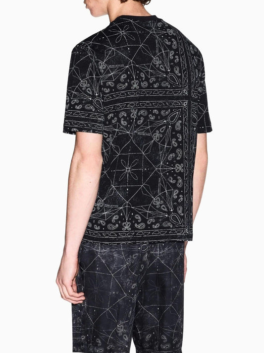 T-shirt Armani Exchange con stampa Nero