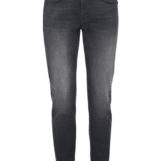 Yes Zee Jeans 5 Tasche Slim Fit Uomo Nero Stone P601 F479 J738 YES ZEE 