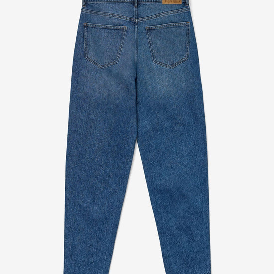 Vero Moda Jeans Donna Tessa A Vita Alta Mom Fit Medium Blue Denim 10297655 Medium Blue Denim VERO MODA 