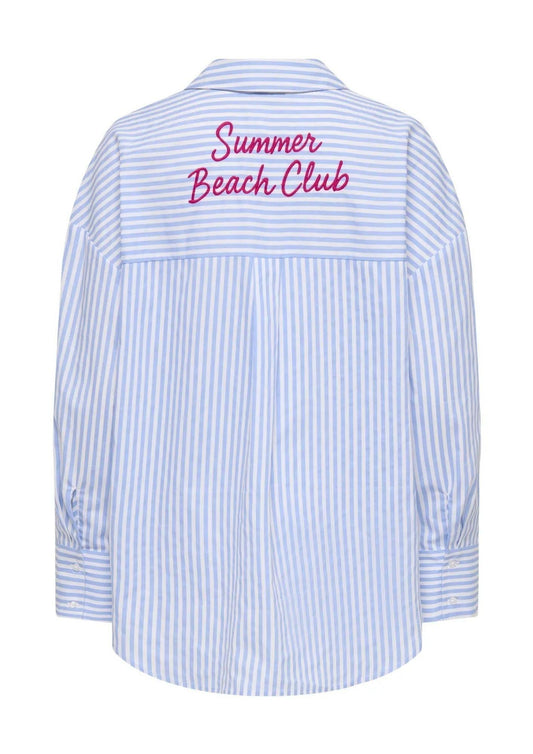 Only - Women's Brunnera Blue Shirt
