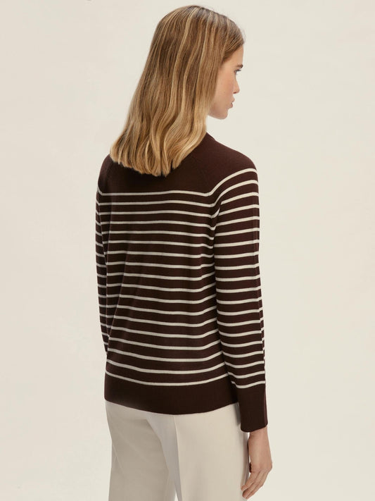 Eremo Women's Crew Neck Sweater in Moor's Head