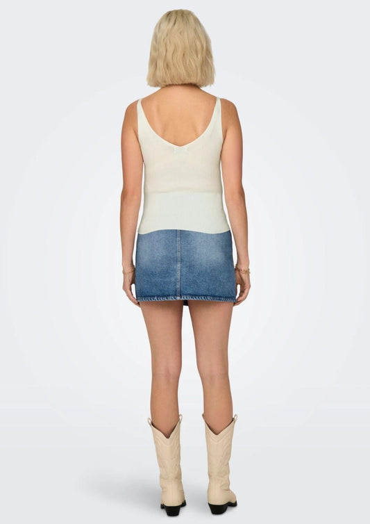Jacqueline De Yong - Women's Nanna White Tank Top