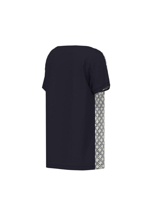 Emme Marella Women's Shirt Emmsansa Butter White and Blue