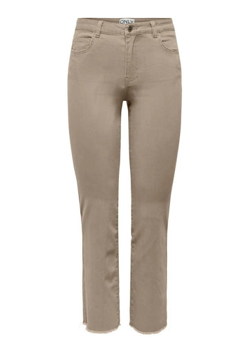 Only - Pantalone Donna Silver Mink