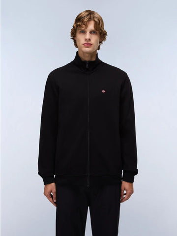 Napapijri Felpa con Zip Balis Winter Uomo Nero NP0A4GBA 041 NAPAPIJRI 