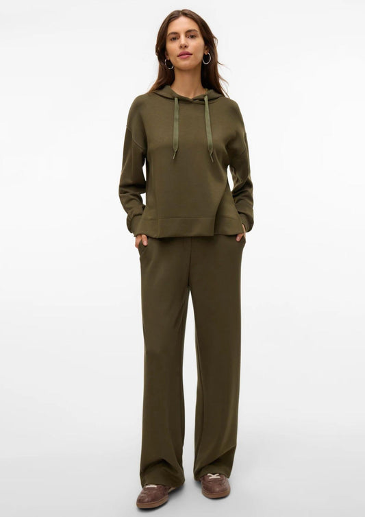 Vero Moda Women's Hali Green Trousers