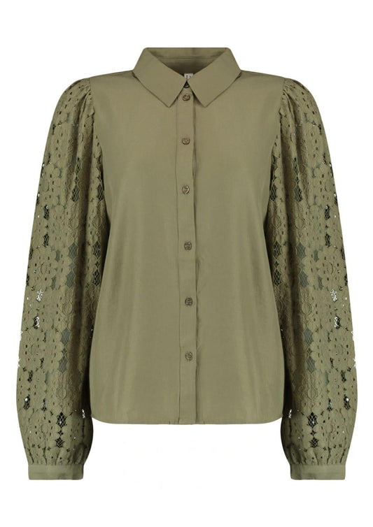 Camicia Donna Fabena Verde