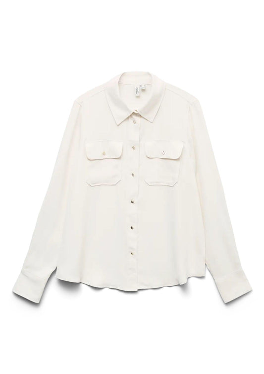 Vero Moda - Women's Hendrix White Shirt