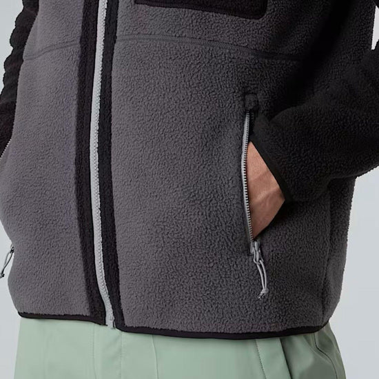 The North Face Giacca in pile Yumiori con cerniera integrale Uomo Anthracite Grey TNF Black Monument Grey NF0A883R WVO THE NORTH FACE 