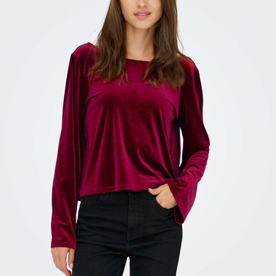 Jacqueline De Yong Maglia Donna Victory Bordeaux 15363518 Winetasting BOW JACQUELINE DE YONG 