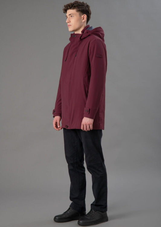Giubbino Uomo Hugh Bordeaux