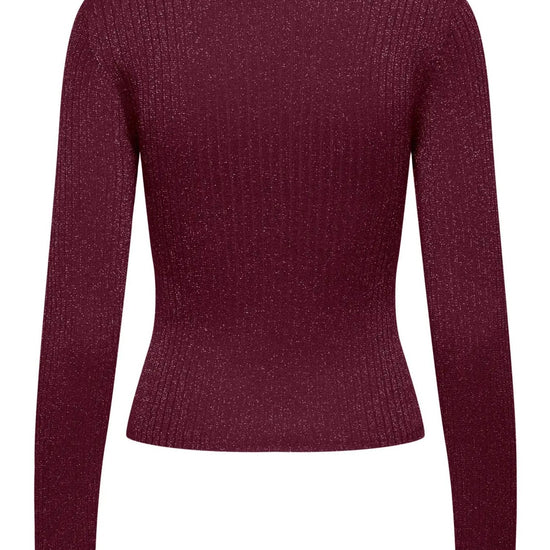 Jacqueline De Yong JDYPLUM Pullover Donna Maroon Banner 15330569 Maroon Banner JACQUELINE DE YONG 