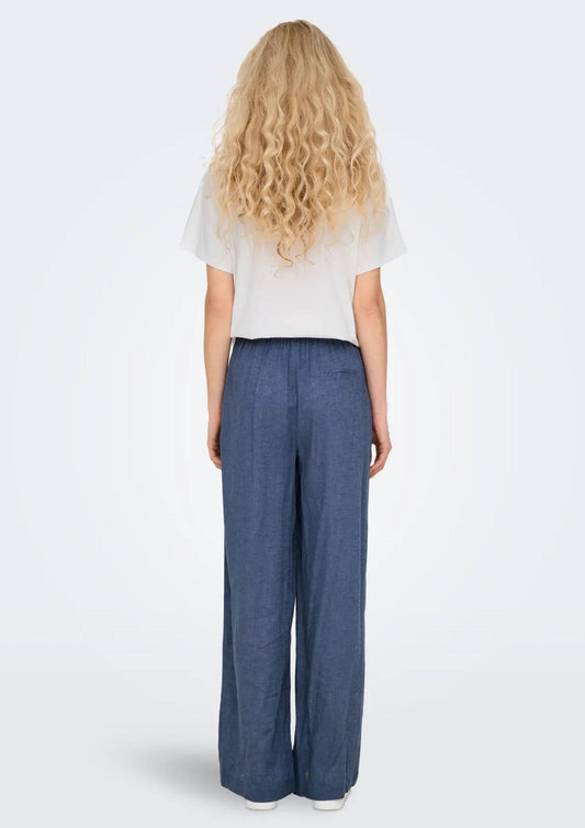 Pantalone Donna Blu Denim