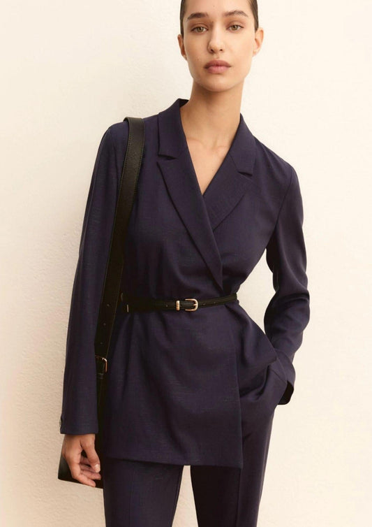 Emme Marella - Women's Blue Center Jacket