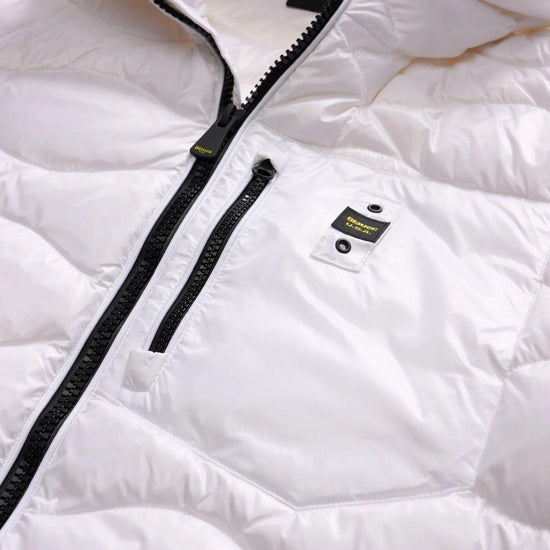 Blauer Piumino Uomo Wave Bianco BLUC03074 6355 100 BLAUER 