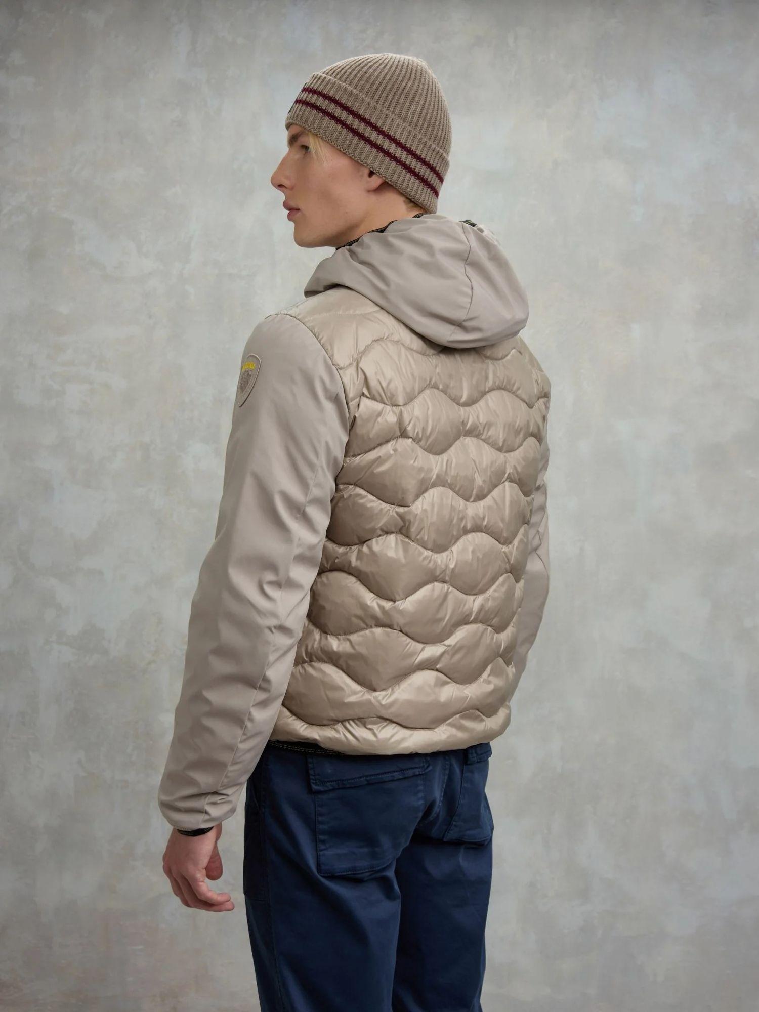 Blauer Piumino Uomo Albert Beige BLUC08078 6355 301 BLAUER 