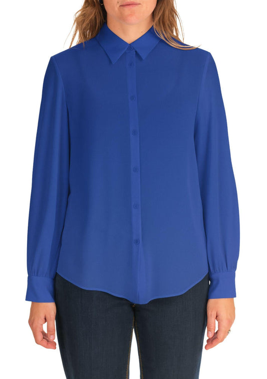 Camicia Donna Blu Royal