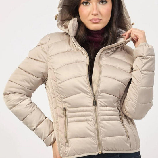 Giubbino Yes Zee Donna Beige J007 M800 0222 YES ZEE 