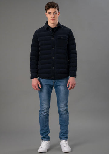 Rihunik Men's Gordon Forest Winter Jacket Blue Black