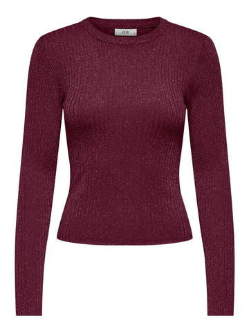 Jacqueline De Yong JDYPLUM Pullover Donna Maroon Banner 15330569 Maroon Banner JACQUELINE DE YONG 